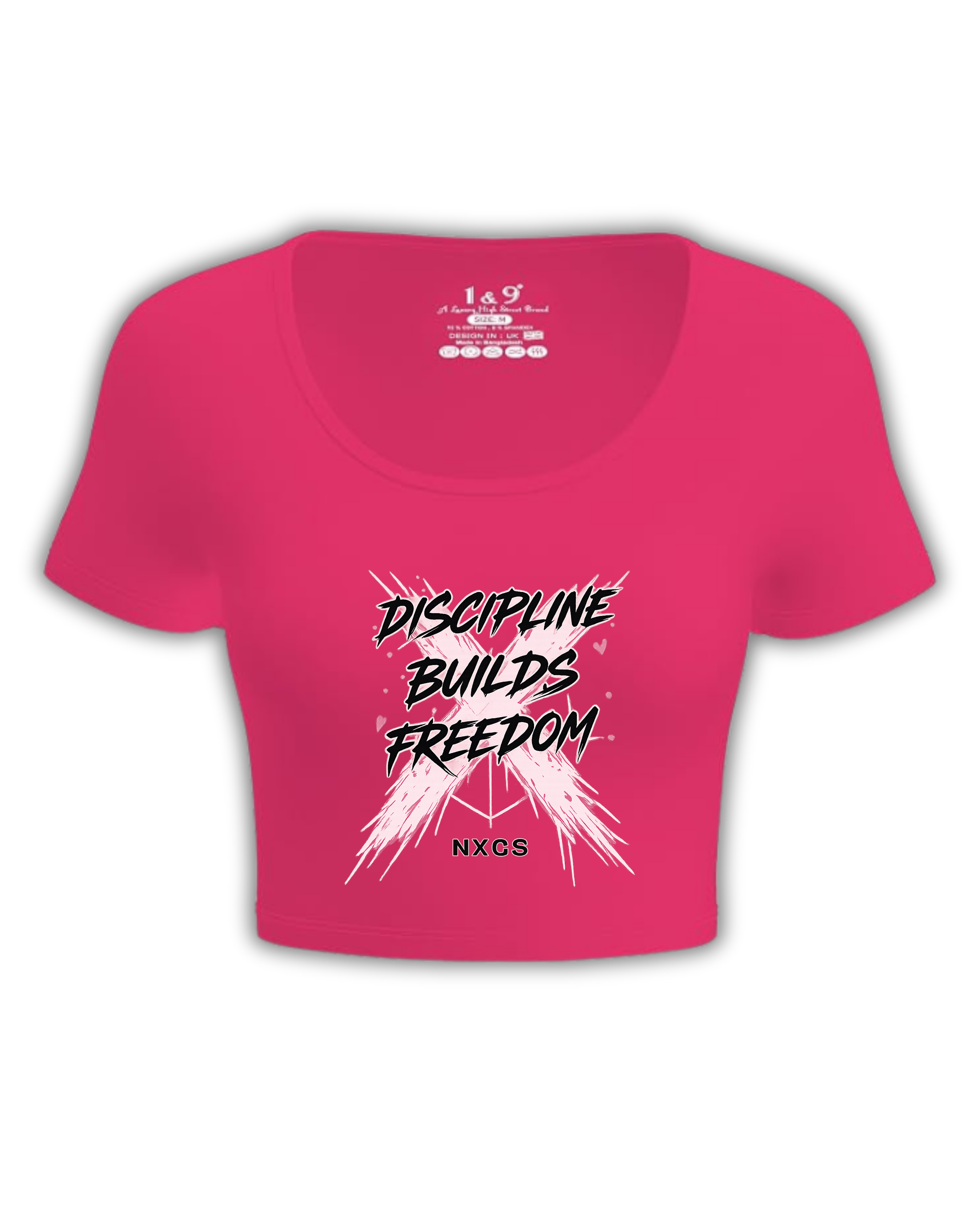 Discipline Scoop Neck Crop