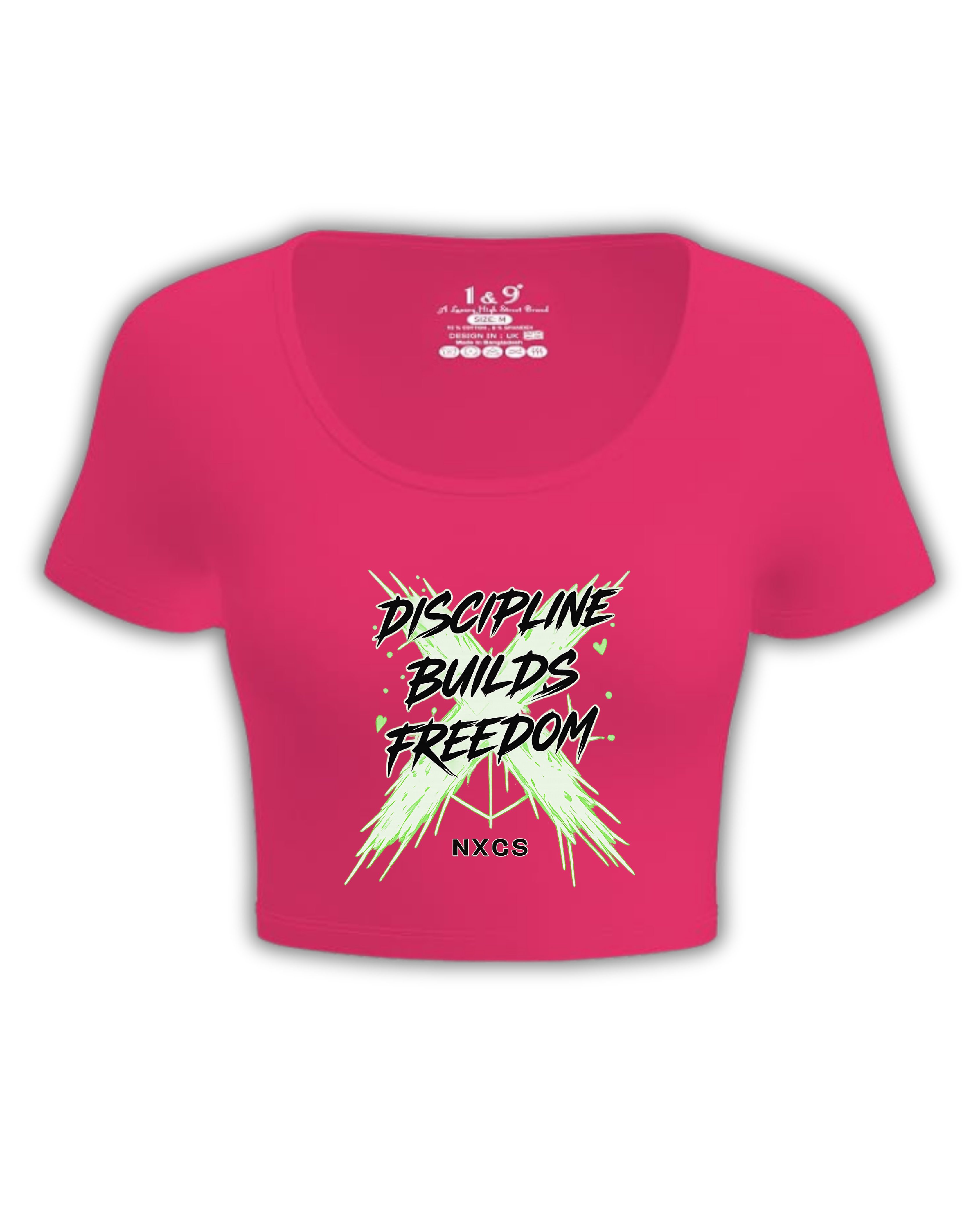 Discipline Scoop Neck Crop