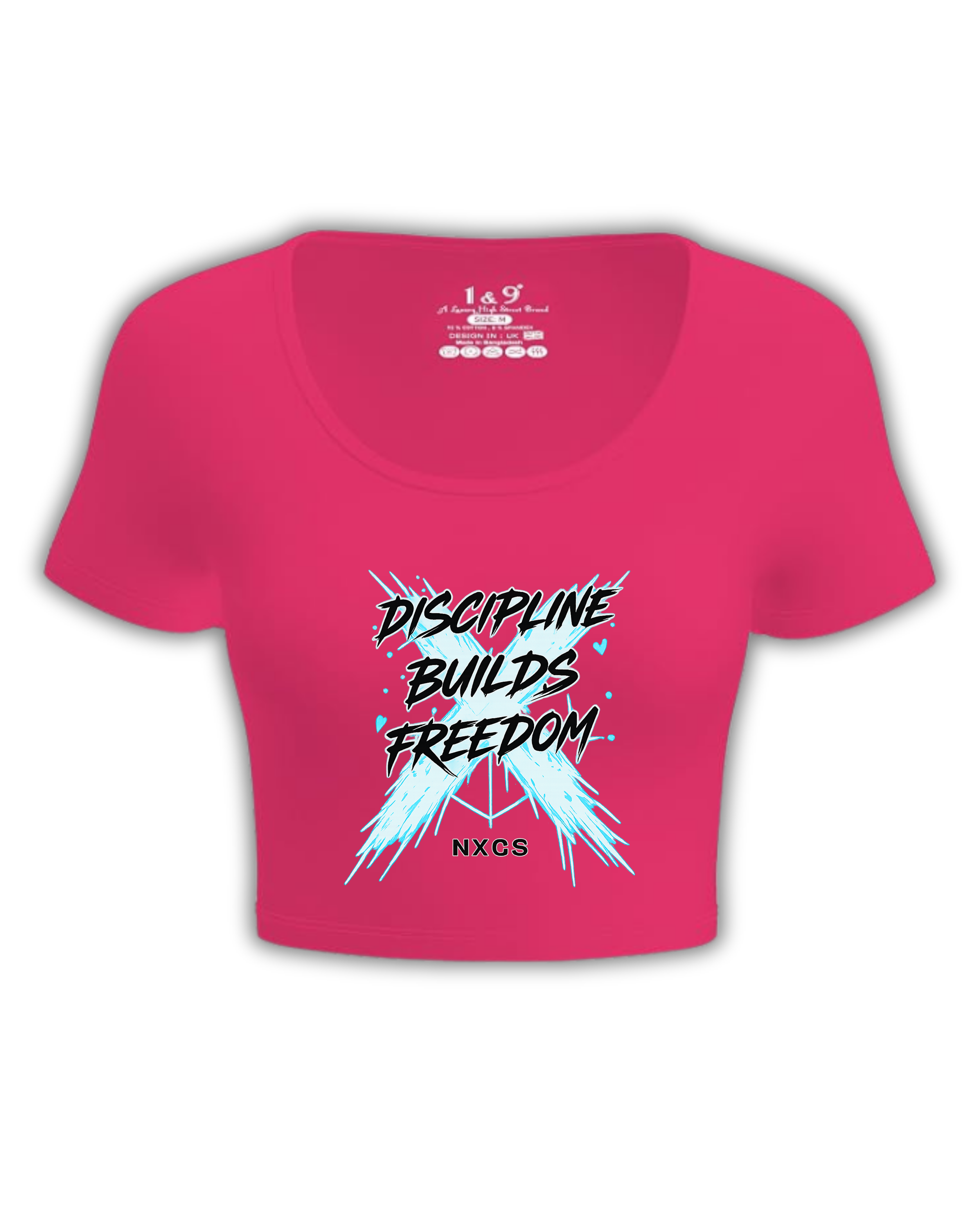 Discipline Scoop Neck Crop