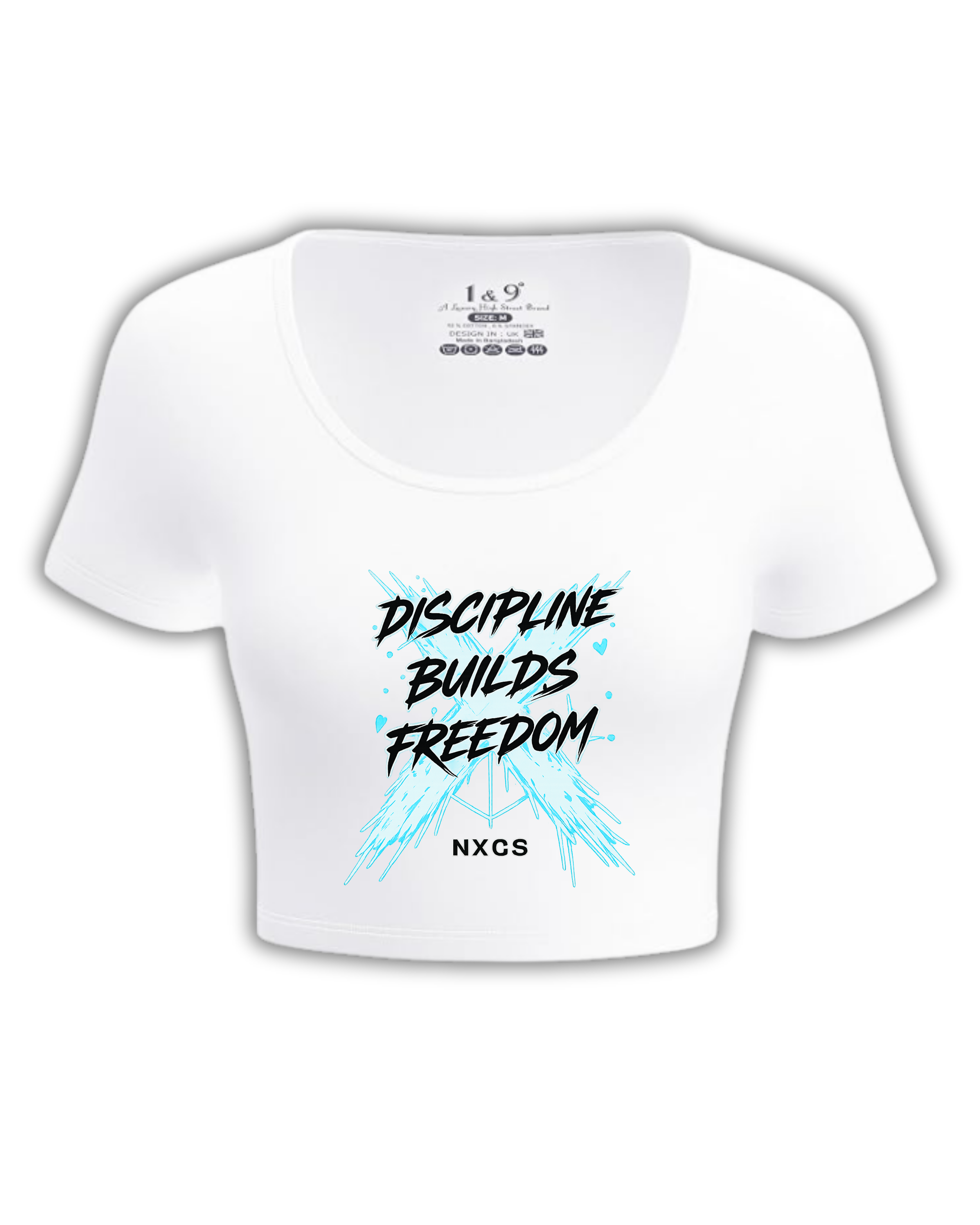 Discipline Scoop Neck Crop
