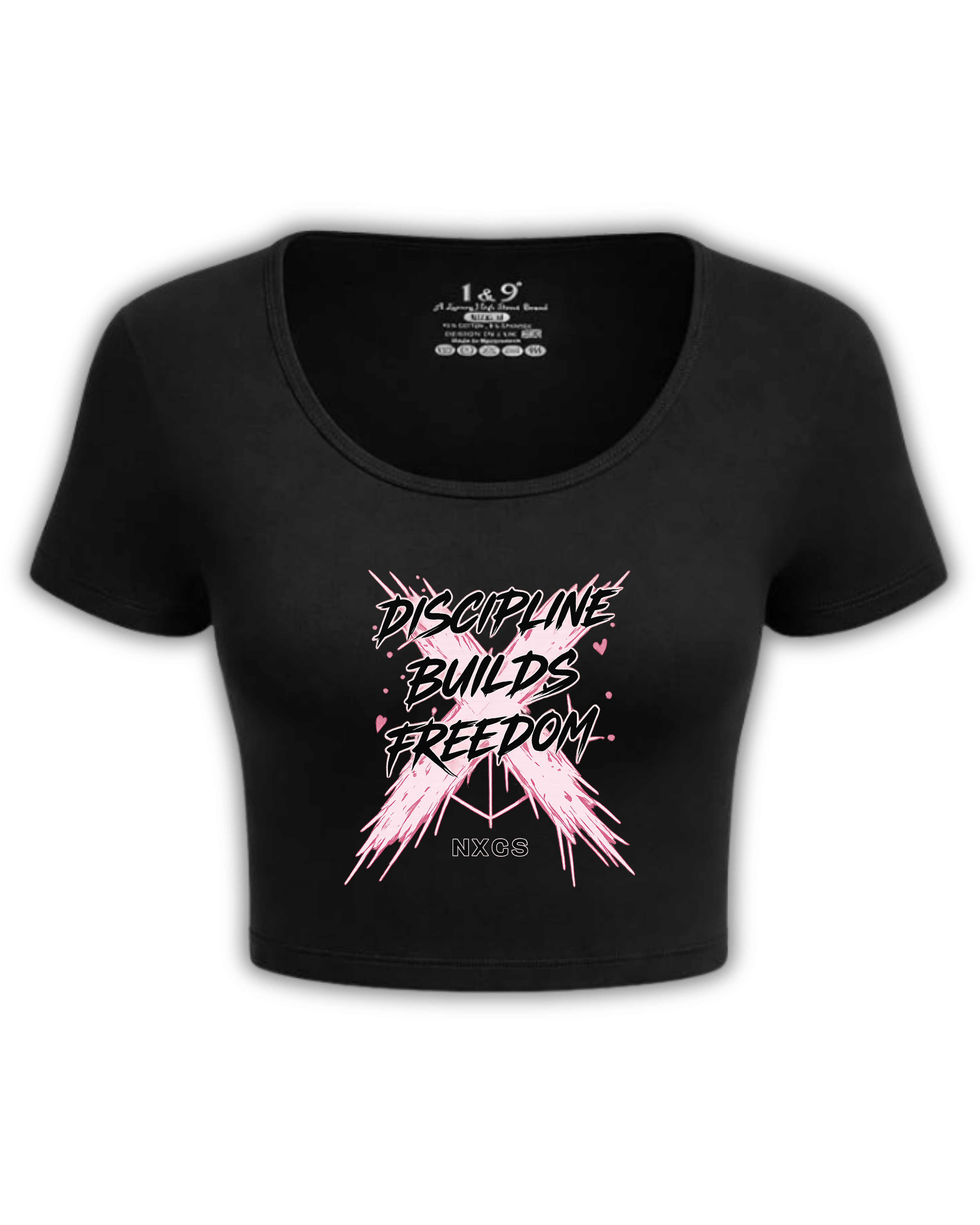 Discipline Scoop Neck Crop